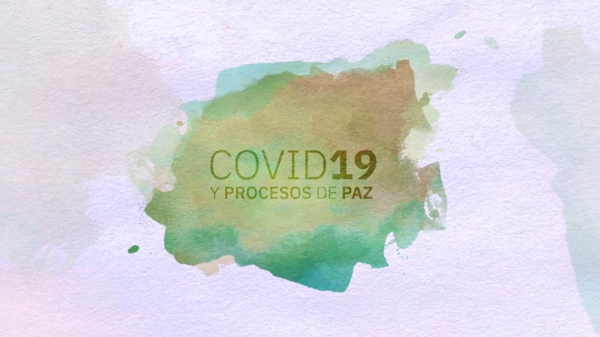 Interrelaciones entre la pandemia de la COVID-19, procesos de paz, conflictos y situación de derechos humanos
